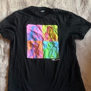 Vintage Black Graphic Tupac Poetic Justice T-Shirt